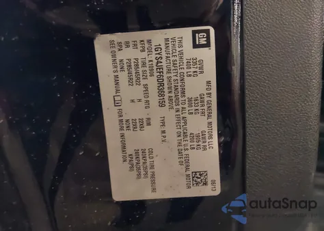 2013 Cadillac Escalade Esv Premium z USA, uszkodzony, nr VIN 1GYS4JEF6DR368159